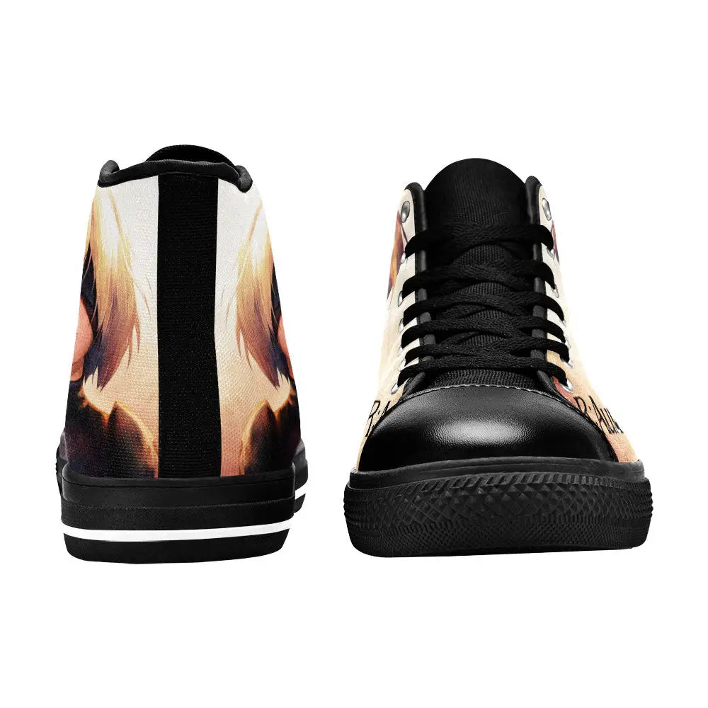 2B NieR Automata Custom High Top Sneakers Shoes