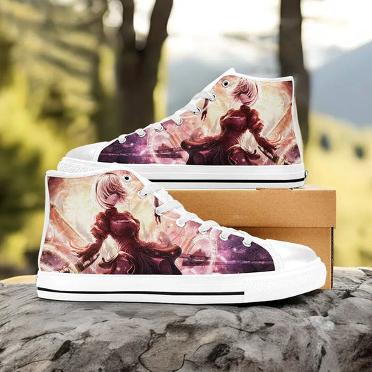 2B NieR Automata Custom High Top Sneakers Shoes