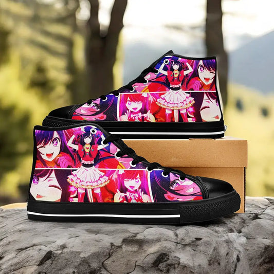 Ai Hoshino Oshi no Ko Custom High Top Sneakers Shoes