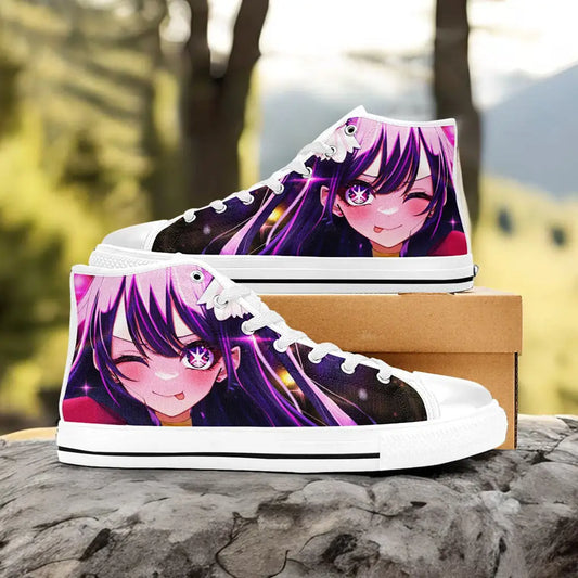 Ai Hoshino Oshi no Ko Custom High Top Sneakers Shoes