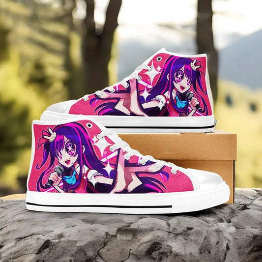 Ai Hoshino Oshi no Ko Custom High Top Sneakers Shoes