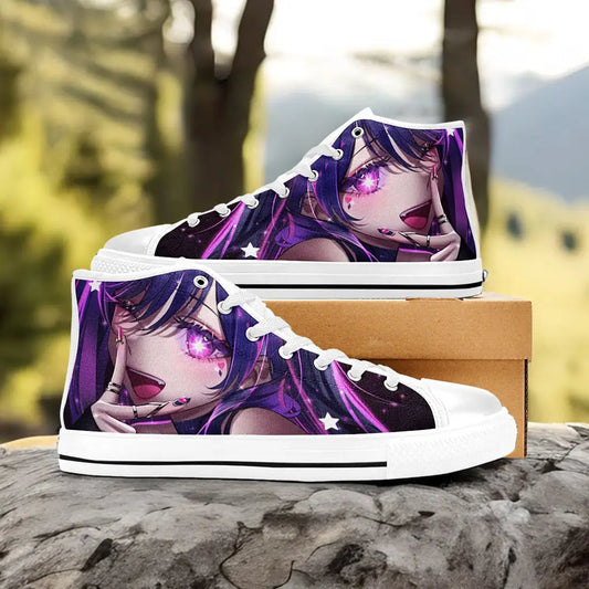 Ai Hoshino Oshi no Ko Custom High Top Sneakers Shoes