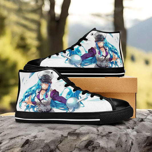 Akame ga Kill Esdeath Custom High Top Sneakers Shoes