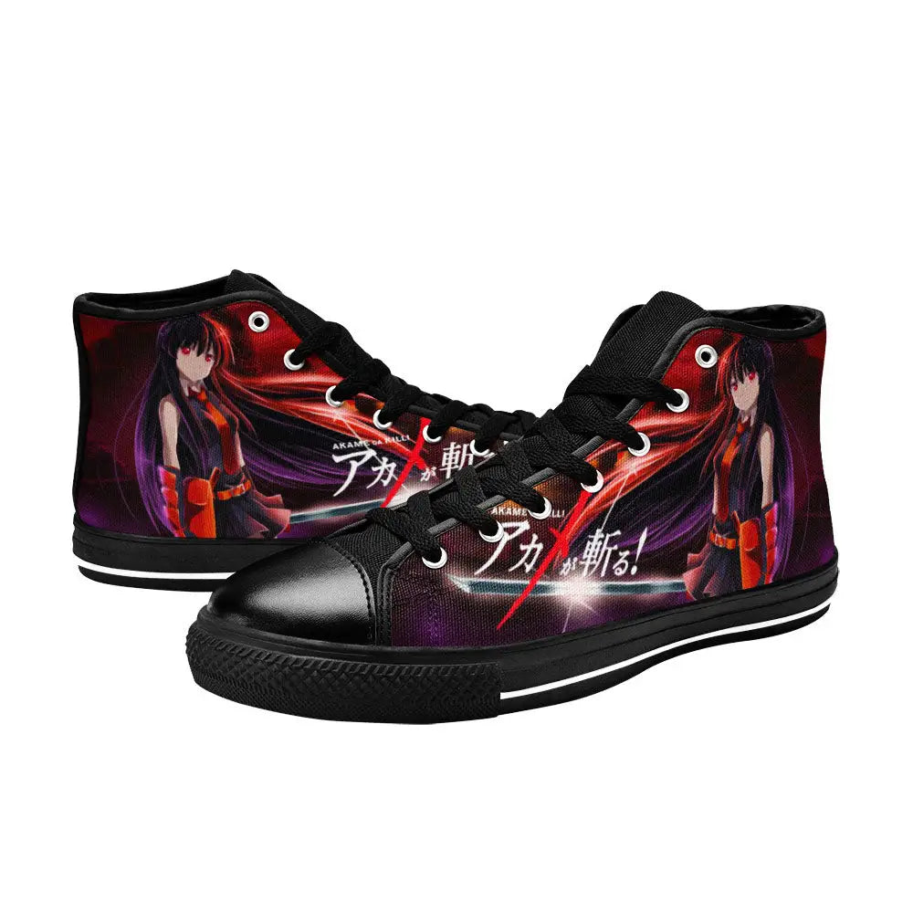 Akame ga Kill Custom High Top Sneakers Shoes