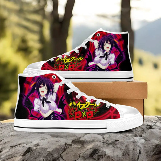 Akeno Himejima High School DxD Custom High Top Sneakers Shoes