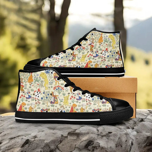 Alice in Wonderland Custom High Top Sneakers Shoes