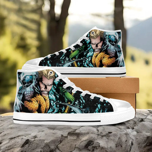 Aquaman Justice League Custom High Top Sneakers Shoes