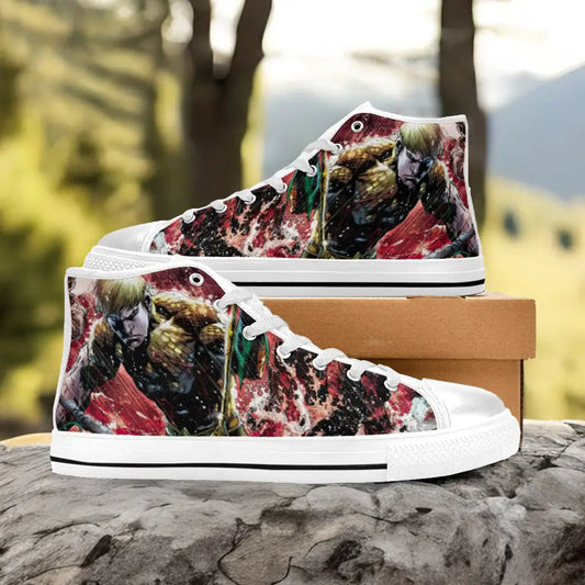 Aquaman Justice League Custom High Top Sneakers Shoes