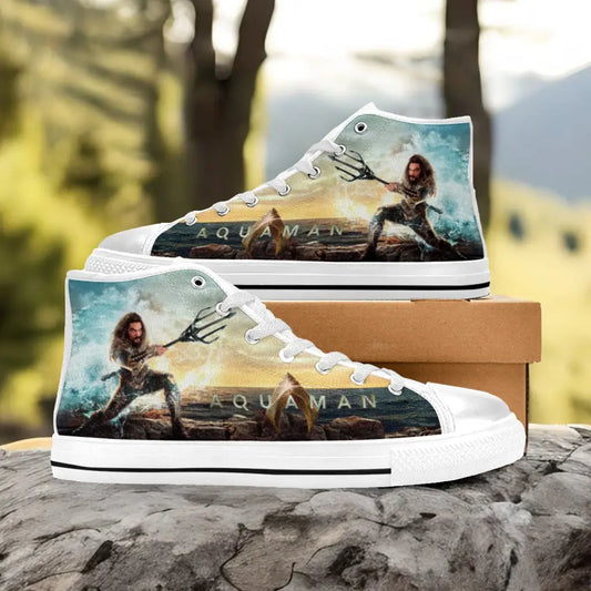 Aquaman Justice League Custom High Top Sneakers Shoes