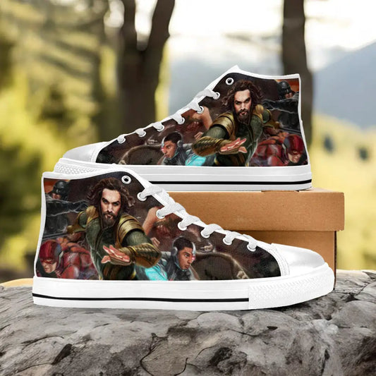 Aquaman Justice League Custom High Top Sneakers Shoes