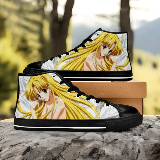 Asia Argento High School DxD Custom High Top Sneakers Shoes