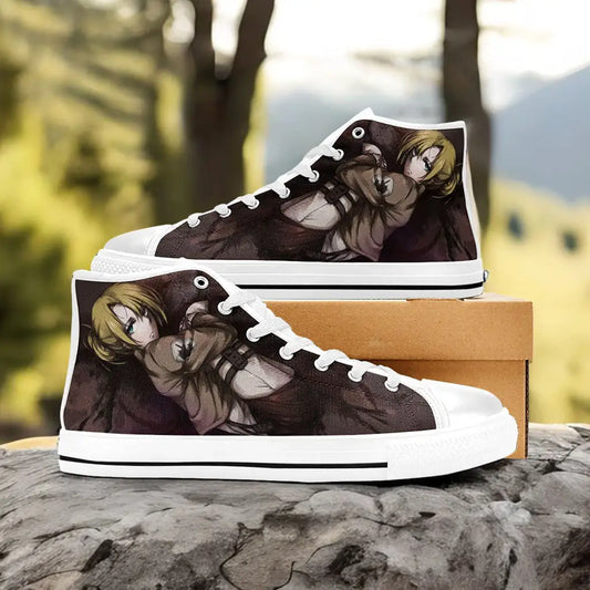 Attack on Titan Annie Leonhart Custom High Top Sneakers Shoes