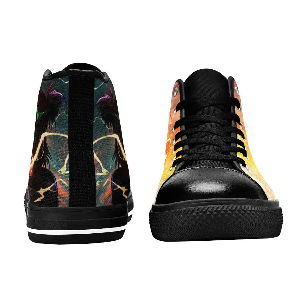 Attack on Titan Eren Yeager Custom High Top Sneakers Shoes