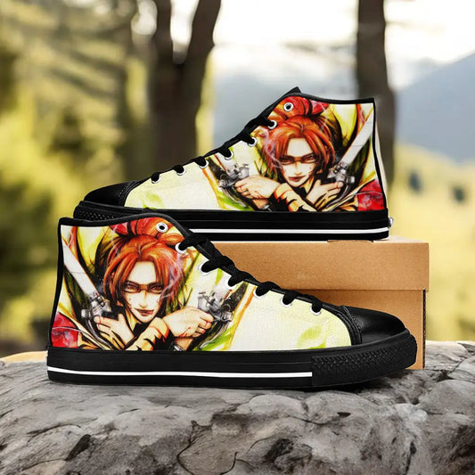 Attack on Titan Hange Zoe Custom High Top Sneakers Shoes