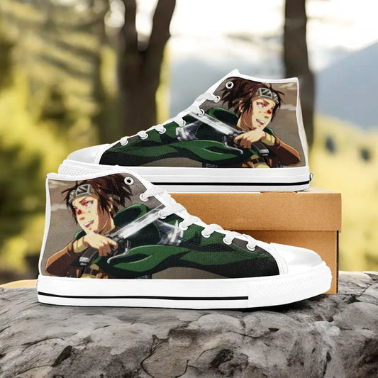 Attack on Titan Hange Zoe Custom High Top Sneakers Shoes