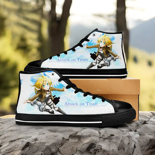 Attack on Titan Historia Reiss Custom High Top Sneakers Shoes