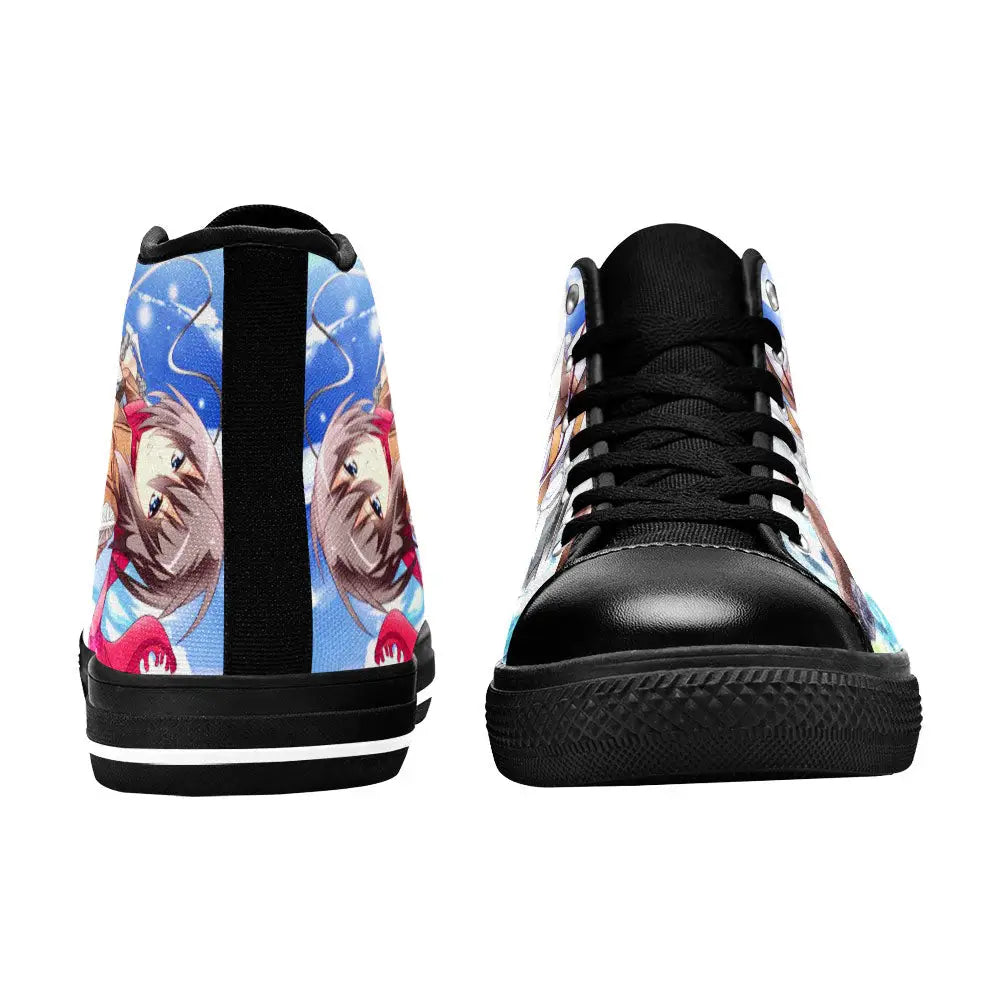 Attack on Titan Mikasa Ackerman Custom High Top Sneakers Shoes