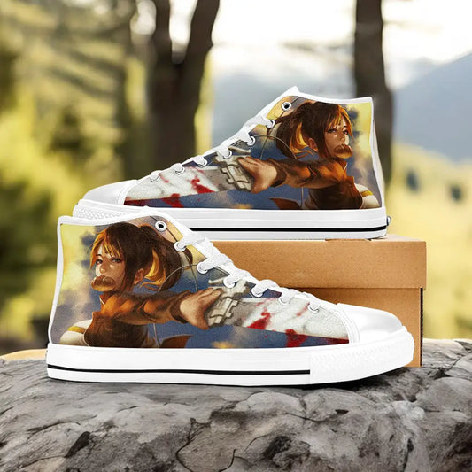 Attack on Titan Sasha Braus Custom High Top Sneakers Shoes
