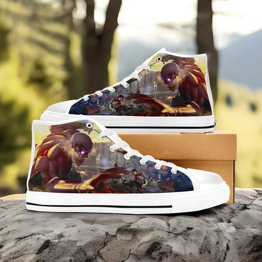 Attack on Titan Custom High Top Sneakers Shoes