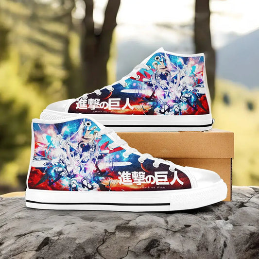 Attack on Titan Custom High Top Sneakers Shoes