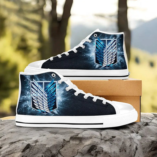 Attack on Titan Custom High Top Sneakers Shoes