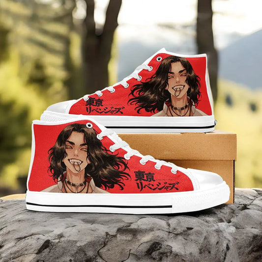 Baji Tokyo Revengers Custom High Top Sneakers Shoes