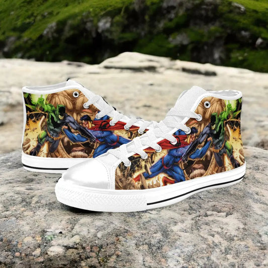Batman v Superman Custom High Top Sneakers Shoes