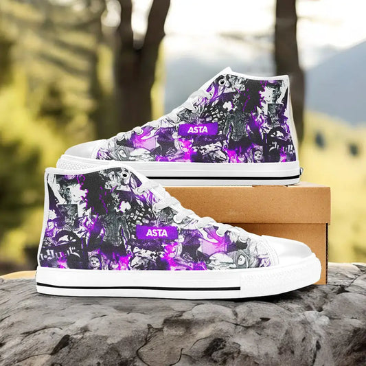 Black Clover Asta Custom High Top Sneakers Shoes