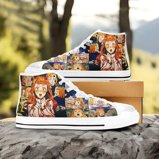 Black Clover Mimosa Vermillion Custom High Top Sneakers Shoes