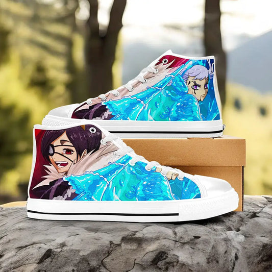 Black Clover Noelle silva vs Vanica Custom High Top Sneakers Shoes