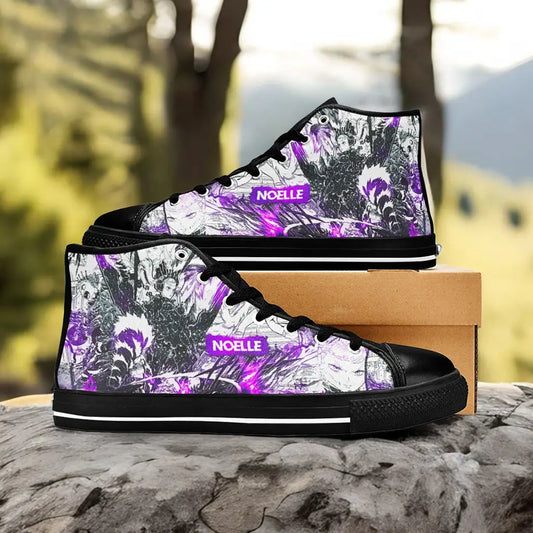 Black Clover Noelle Valkyrie Dress Custom High Top Sneakers Shoes