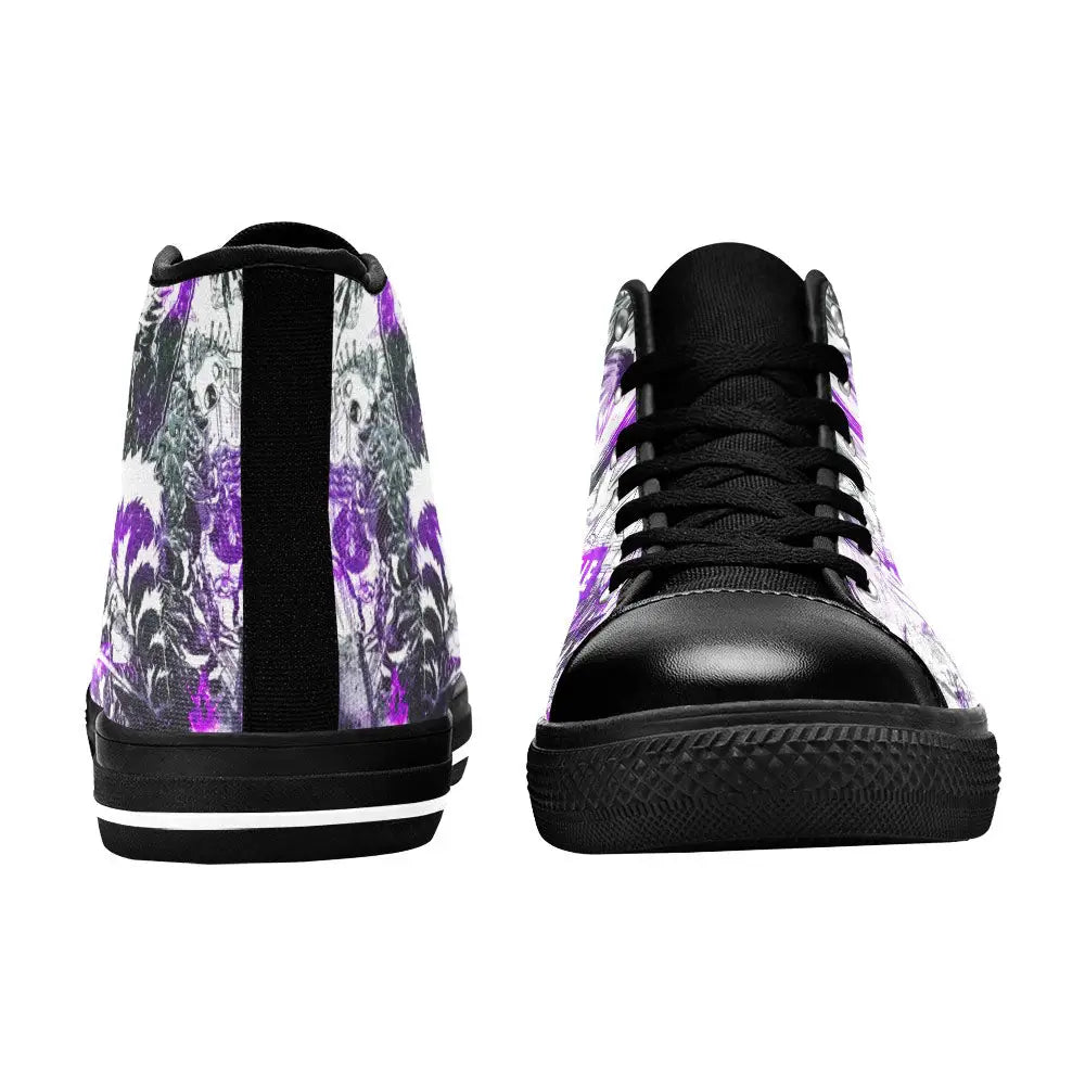 Black Clover Noelle Valkyrie Dress Custom High Top Sneakers Shoes