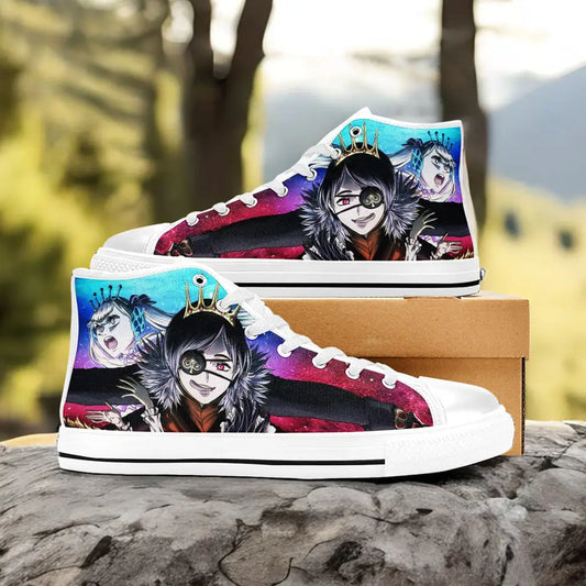 Black Clover Vanica Zogratis Noelle Custom High Top Sneakers Shoes