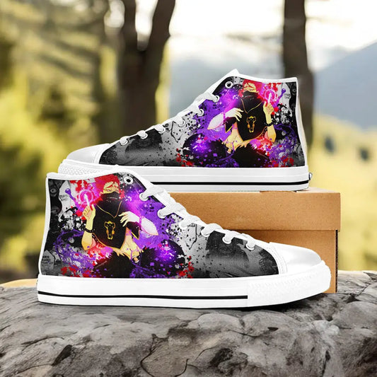 Black Clover Zora Ideale Custom High Top Sneakers Shoes