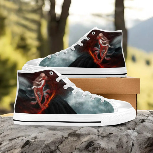 Bleach Genryusai Shigekuni Yamamoto Bankai Custom High Top Sneakers Shoes