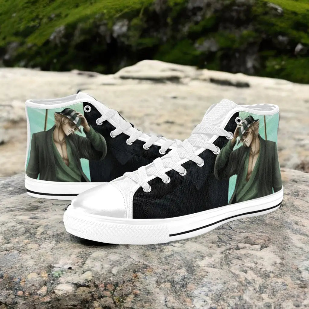 Bleach Kisuke Urahara Custom High Top Sneakers Shoes