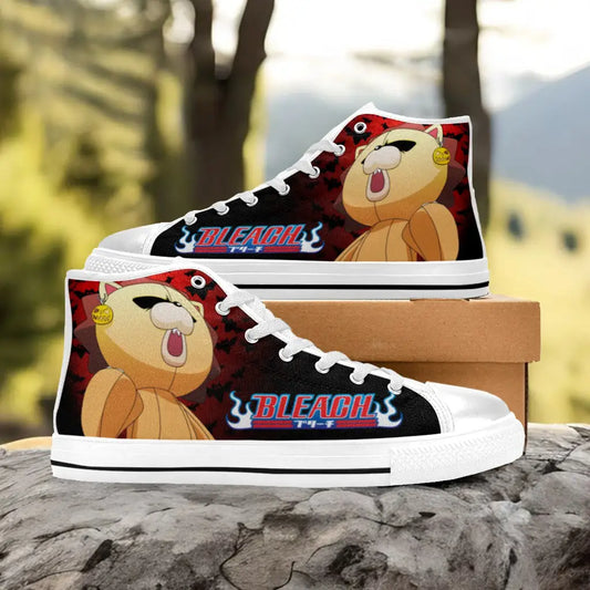 Bleach Kon Custom High Top Sneakers Shoes