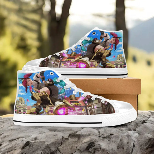 Bleach Machine Society Riruka Dokugamine Custom High Top Sneakers Shoes