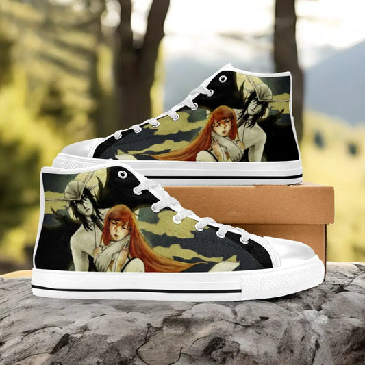 Bleach Orihime Inoue Ulquiorra Cifer Custom High Top Sneakers Shoes