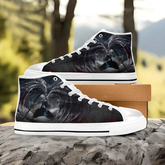 Bleach Toushirou Hitsugaya Bankai Custom High Top Sneakers Shoes