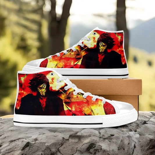 Bleach Zangetsu Custom High Top Sneakers Shoes