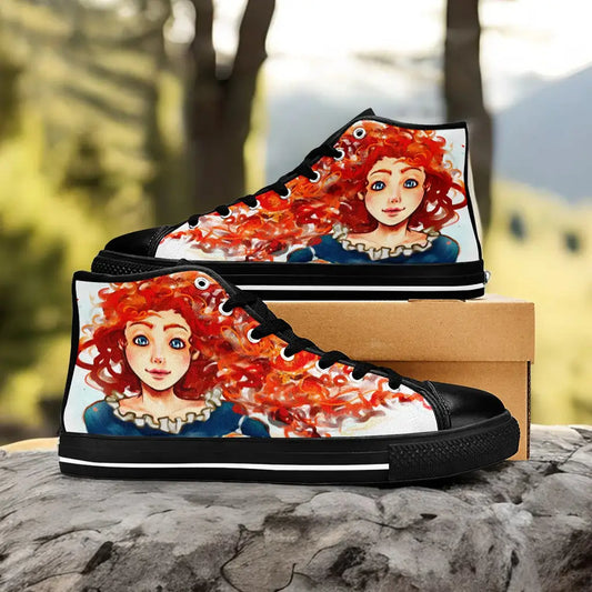 Brave Princess Merida Custom High Top Sneakers Shoes