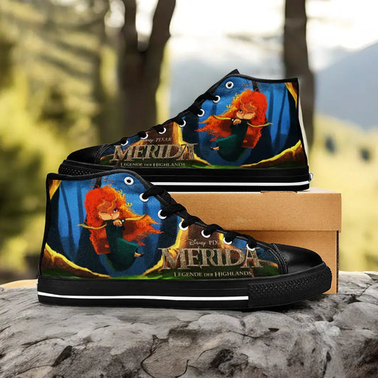 Brave Princess Merida Custom High Top Sneakers Shoes