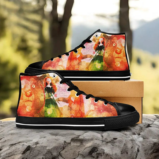 Brave Princess Merida Custom High Top Sneakers Shoes