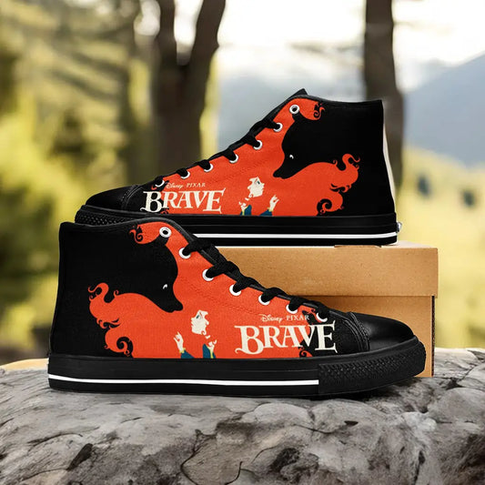 Brave Princess Merida Custom High Top Sneakers Shoes