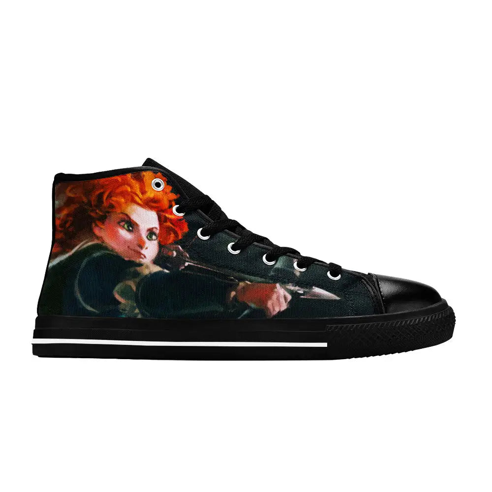 Brave Princess Merida Custom High Top Sneakers Shoes