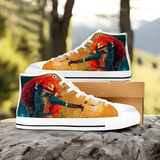 Brave Princess Merida Custom High Top Sneakers Shoes