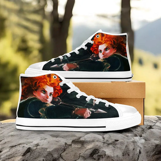 Brave Princess Merida Custom High Top Sneakers Shoes