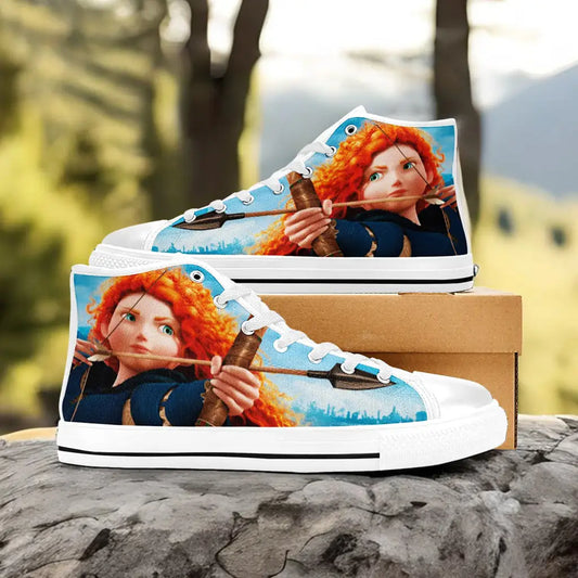 Brave Princess Merida Custom High Top Sneakers Shoes