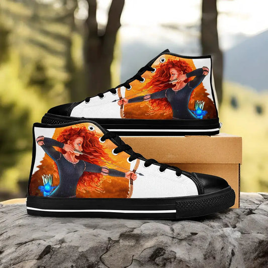 Brave Princess Merida Custom High Top Sneakers Shoes